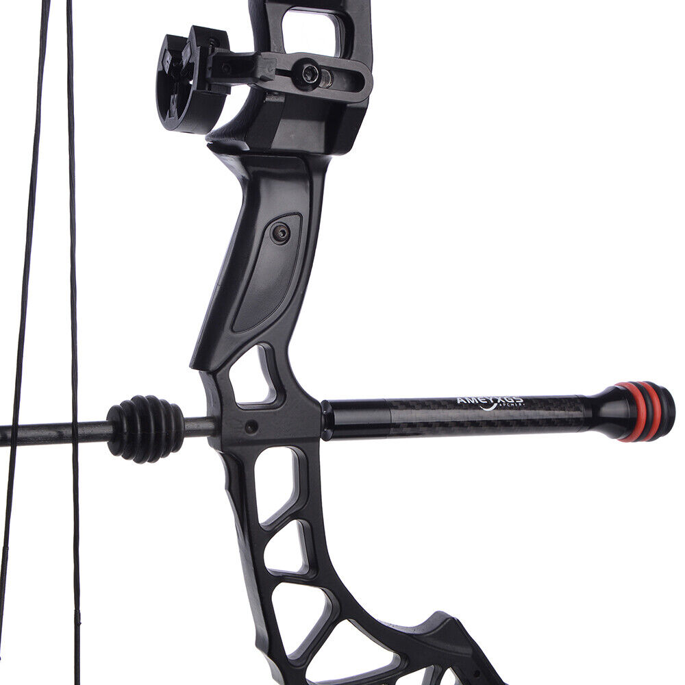 Carbon Fiber Balance Bar Rod 6" 8" 10" 12" Stabilizer Archery Compound Bow Hunt